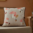 Fusion Woodland Dreams Filled Cushion in Chocolate