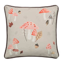 Fusion Woodland Dreams Filled Cushion in Chocolate