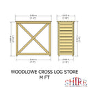 Woodlowe Cross Log Store