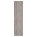 Wellington Ready Assembled 2 Door Wardrobe in Grey Oak