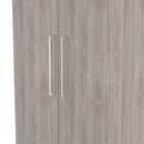Wellington Ready Assembled 2 Door Wardrobe in Grey Oak