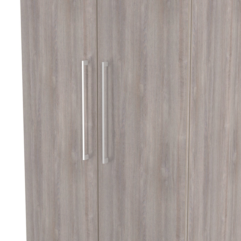 Wellington Ready Assembled 2 Door Wardrobe in Grey Oak
