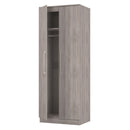 Wellington Ready Assembled 2 Door Wardrobe in Grey Oak