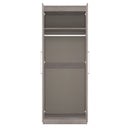 Wellington Ready Assembled 2 Door Wardrobe in Grey Oak