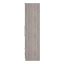 Wellington Ready Assembled 2 Door 2 Drawer Wardrobe in Grey Oak