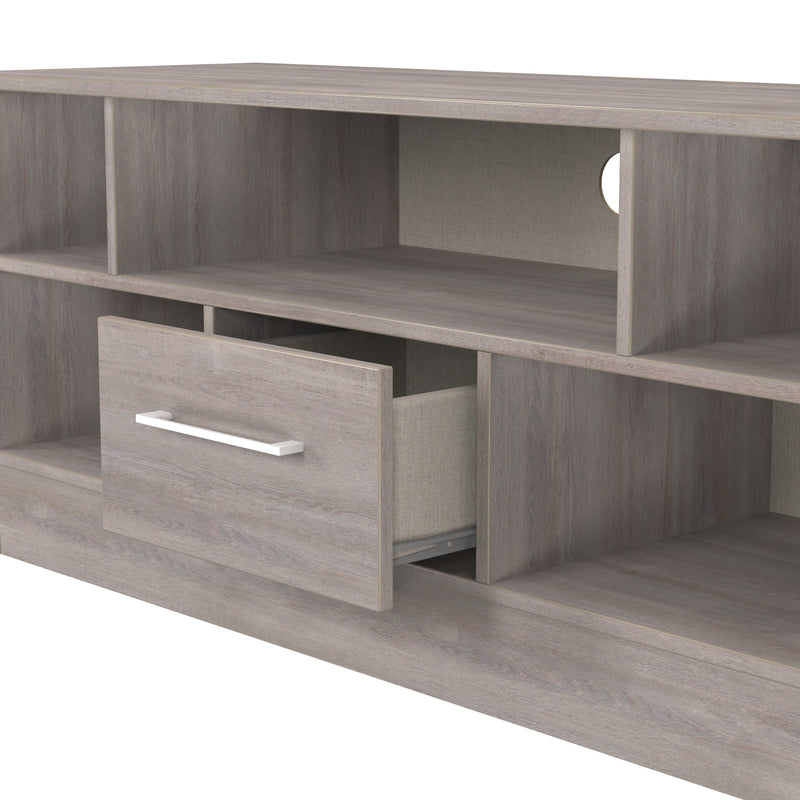 Wellington Ready Assembled 1 Drawer TV & Media Unit in Grey Oak