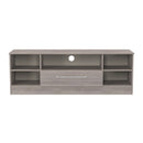 Wellington Ready Assembled Wide 1 Drawer TV & Media Unit in Grey Oak