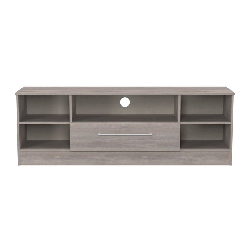 Wellington Ready Assembled Wide 1 Drawer TV & Media Unit in Grey Oak