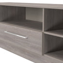 Wellington Ready Assembled Wide 1 Drawer TV & Media Unit in Grey Oak
