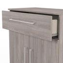 Wellington Ready Assembled 1 Drawer 2 Door Sideboard in Grey Oak