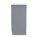 Wellington Ready Assembled Sideboard with 1 Drawer & 2 Doors  - Uniform Matt & Dusk Grey