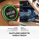 TopSports Wooden Water Rower WP 5000 With Kinomap, Incl. Heart Rate Receiver