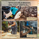 DURHAND Electric Chainsaw Garden Tools, 2000 W, 40 Cm Blade For Wood