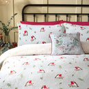 Fusion Winter Robin Duvet Cover Set in Duck Egg