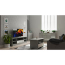 Wellington Ready Assembled TV Unit with 1 Drawer  - Uniform Matt & Dusk Grey