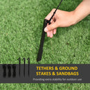 HOMCOM 6.5ft Inflatable Snowman