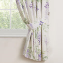 D & D Wisteria Pencil Pleat Curtains in Lilac