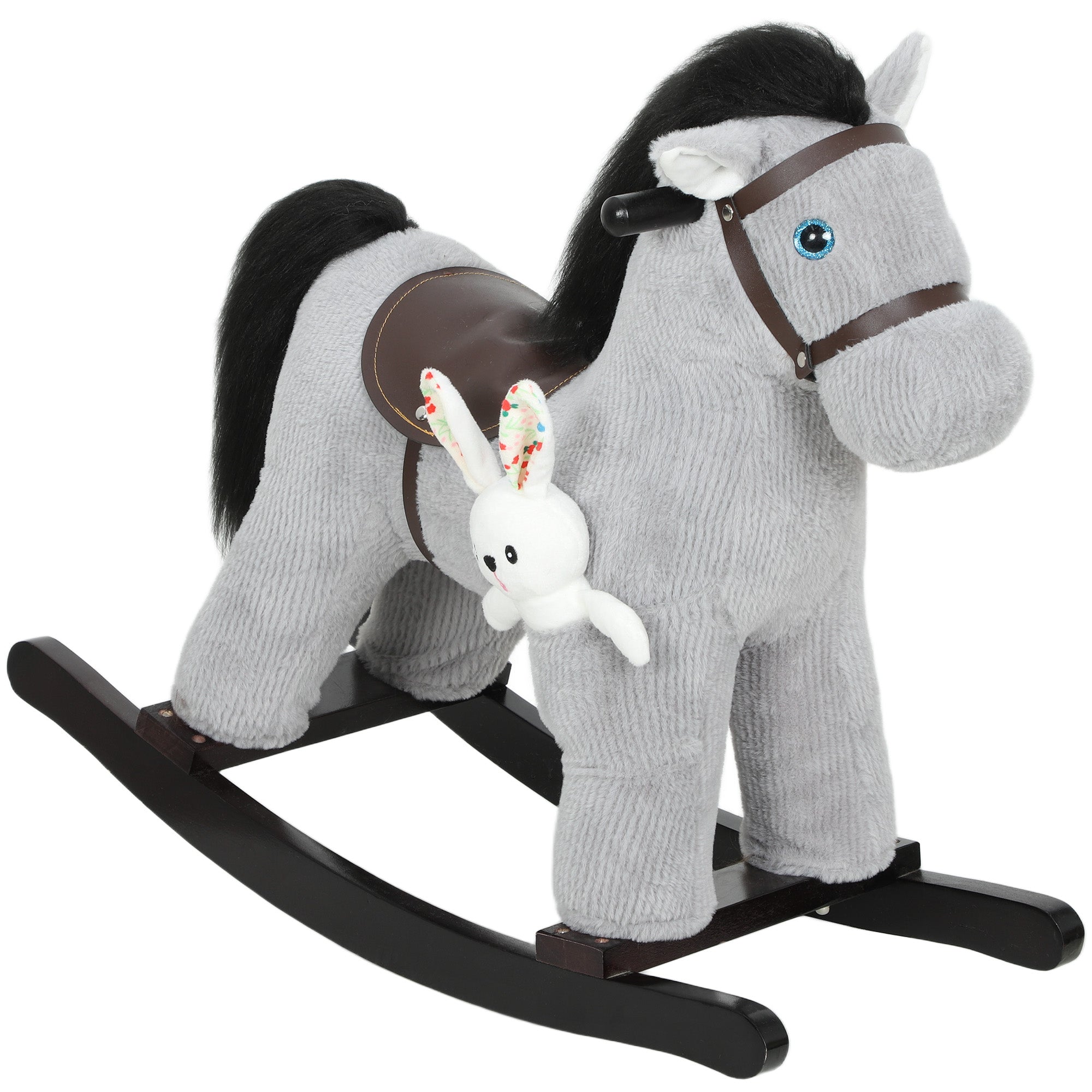 AIYAPLAY Baby Rocking Horse, Toddler Animal Rocker for Kids Aged 2-5,