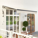 Outsunny 3 X 2.5m Electric Retractable Awning W/ Aluminium Frame