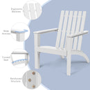 Solid Acacia Wood Adirondack Chair