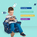 HOMCOM Children's Planet-Themed Armchair - Blue