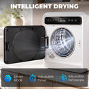 HOMCOM 5kg Vented Tumble Dryer, 1000W Compact Front Tumble Dryer, White