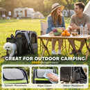 PawHut Dog Carrier Backpack Expandable for Small Puppy Cat for Travel Hiking