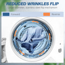 HOMCOM 4kg 800W Vented Tumble Dryer With Deodorize, Smart Mode