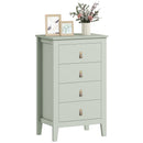 HOMCOM Bedroom Chest Of Drawers, Modern 4 Drawer Dresser