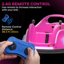 AIYAPLAY Angry Bird Licensed Bumper Car for Kids w/ Joysticks