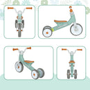 AIYAPLAY Baby Balance Bike with 3 Wheels for 12-36 Months