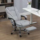 Vinsetto Massage Office Chair, Heated Reclining Desk Chair