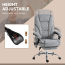 Vinsetto Massage Office Chair, Heated Reclining Desk Chair
