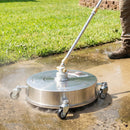 Outsunny 13" Pressure Washer Surface Cleaner with 4 Wheels