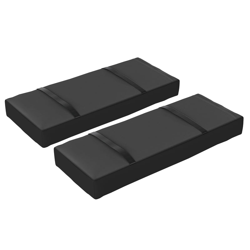 Outsunny Parasol Weights Set, Parasol Base Weights Bags, Black