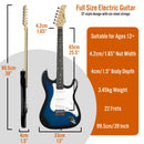 3rd Avenue Electric Guitar Starter Pack - Blueburst