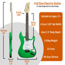 3rd Avenue Electric Guitar Starter Pack - Green