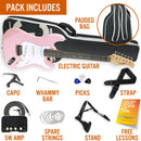 3rd Avenue Electric Guitar Pack - Pastel Pink