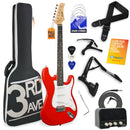 3rd Avenue Electric Guitar Starter Pack - Red