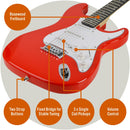 3rd Avenue Electric Guitar Starter Pack - Red