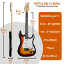 3rd Avenue Electric Guitar Starter Pack - Sunburst