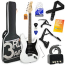 3rd Avenue Electric Guitar Starter Pack - White