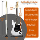 3rd Avenue Electric Guitar Starter Pack - White