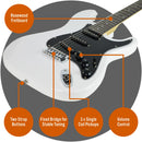 3rd Avenue Electric Guitar Starter Pack - White