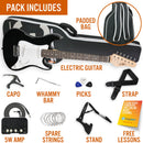 3rd Avenue 3/4 Size Electric Guitar Starter Pack - Black