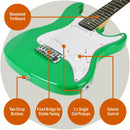 3rd Avenue 3/4 Size Electric Guitar Starter Pack - Green