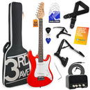 3rd Avenue 3/4 Size Electric Guitar Starter Pack - Red