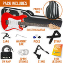 3rd Avenue 3/4 Size Electric Guitar Starter Pack - Red