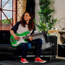 3rd Avenue Bass Guitar Starter Pack - Green