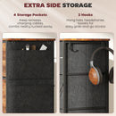 HOMCOM Fabric Chest Of Drawers, 8 Drawer Dresser For Bedroom